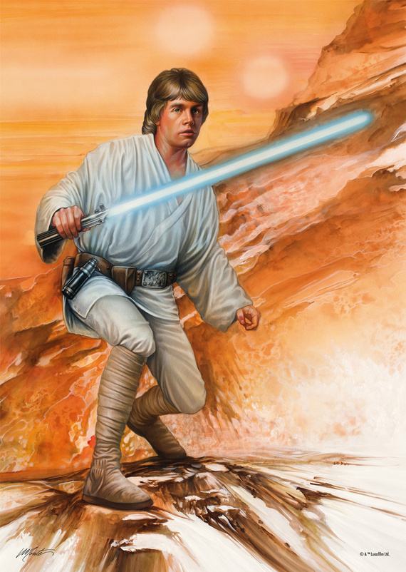 PQ Puzzle 1000 el. Star Wars: Luke Skywalker