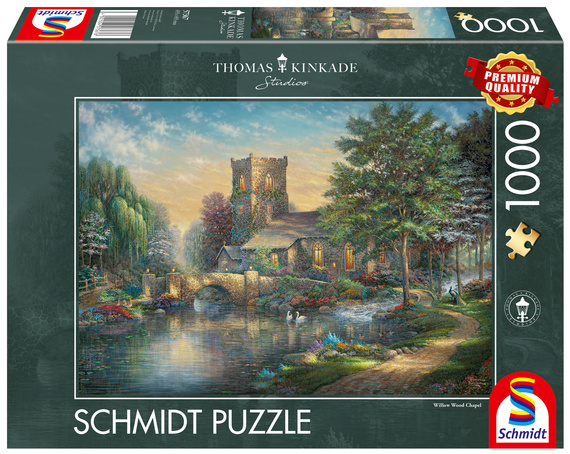 PQ Puzzle 1000 el. THOMAS KINKADE Kaplica