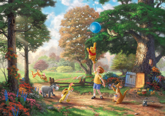 PQ Puzzle 6000 el. THOMAS KINKADE Kubuś Puchatek (Disney)