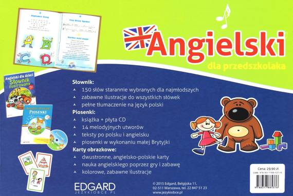 Pakiet edukacyjny - Angielski dla przedszkolaka (wydanie II)