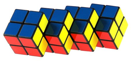 Poczwórna kolorowa kostka 2x2x2