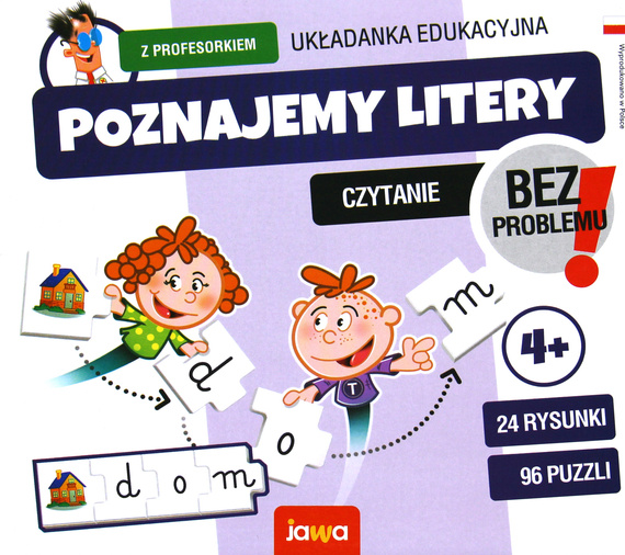 Poznajemy litery z Profesorkiem