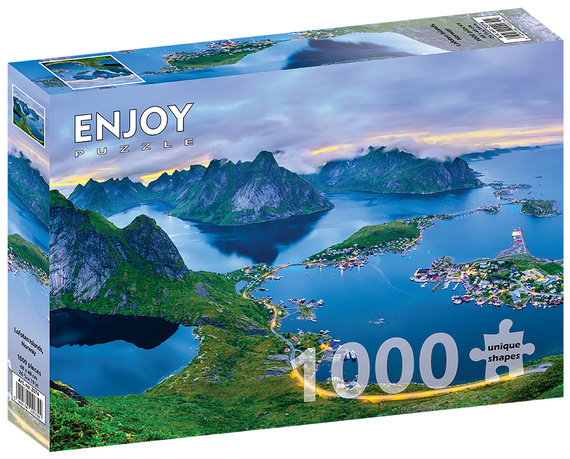 Puzzle 1000 el. Archipelag Lofoty / Norwegia