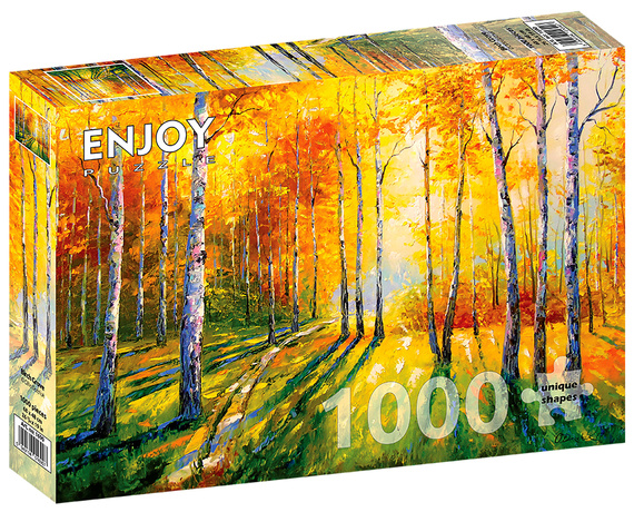 Puzzle 1000 el. Brzozowy gaj