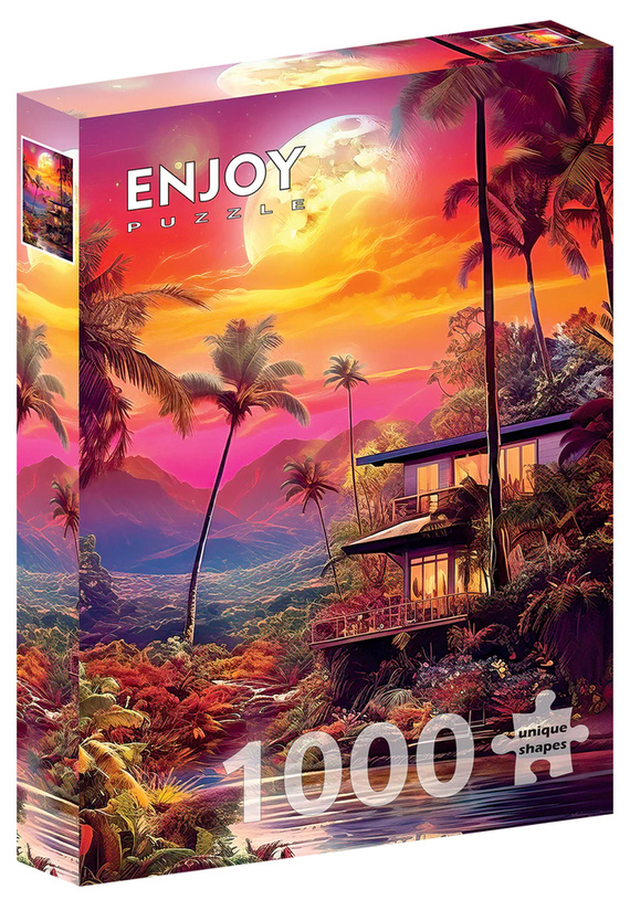 Puzzle 1000 el. Cudowny zmierzch