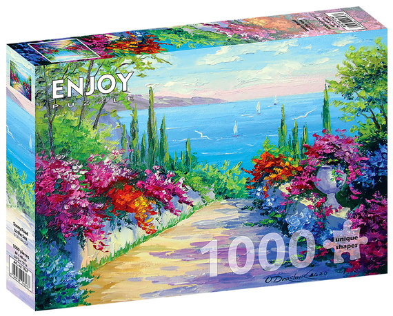 Puzzle 1000 el. Droga nad morze