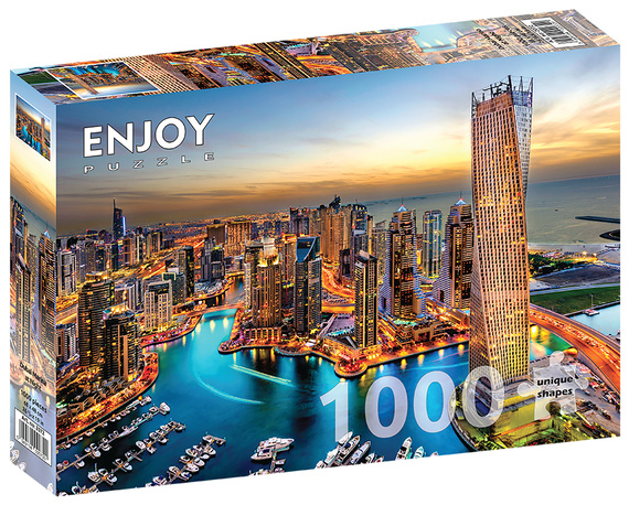 Puzzle 1000 el. Dubaj / Zjednoczone Emiraty Arabskie