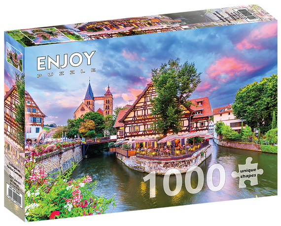 Puzzle 1000 el. Esslingen am Necker / Niemcy