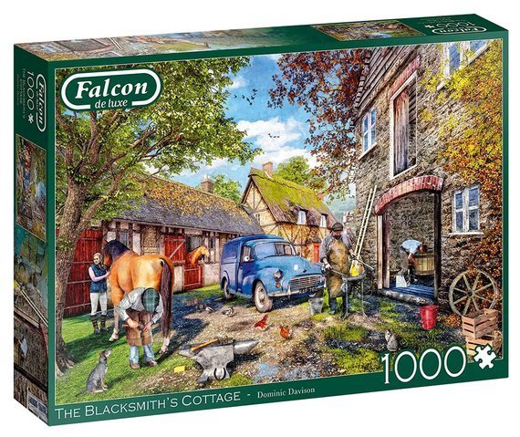 Puzzle 1000 el. FALCON Chatka kowala