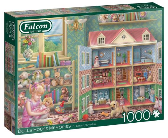 Puzzle 1000 el. FALCON Domek dla lalek