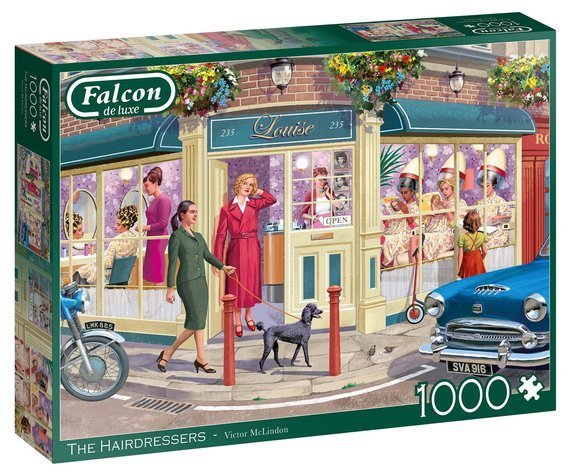 Puzzle 1000 el. FALCON Zakład fryzjerski