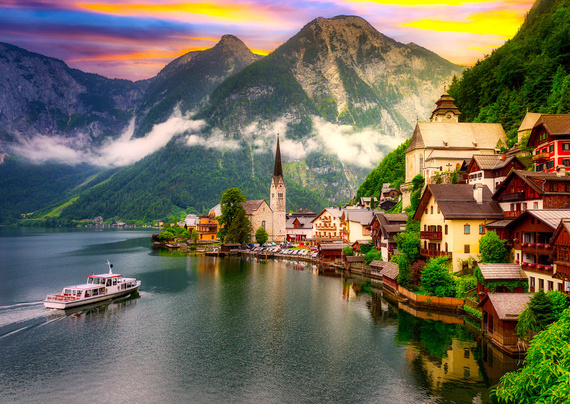 Puzzle 1000 el. Hallstatt / Austria