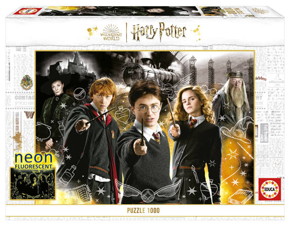 Puzzle 1000 el. Harry Potter (fluorescencyjne)