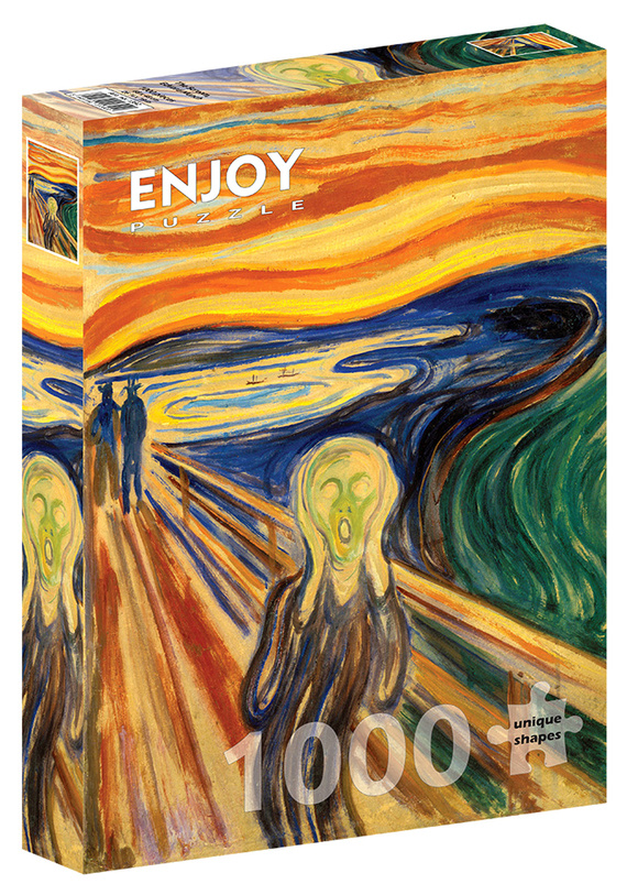 Puzzle 1000 el. Krzyk, Edvard Munch