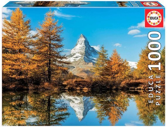 Puzzle 1000 el. Matterhorn / Alpy Pennińskie