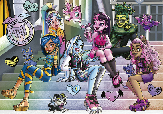 Puzzle 1000 el. Monster High