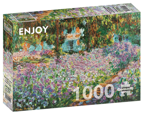 Puzzle 1000 el. Ogród artysty w Giverny, Claude Monet