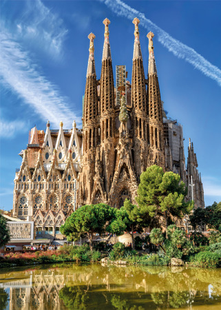 Puzzle 1000 el. PC Sagrada Familia / Barcelona