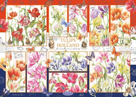 Puzzle 1000 el. PC Tulipany z Niderlandów
