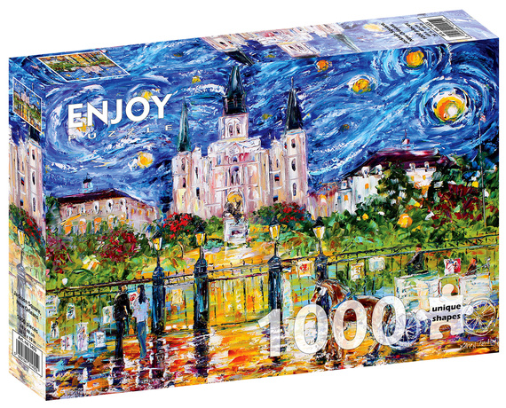 Puzzle 1000 el. Plac Jacksona / Nowy Orlean / USA