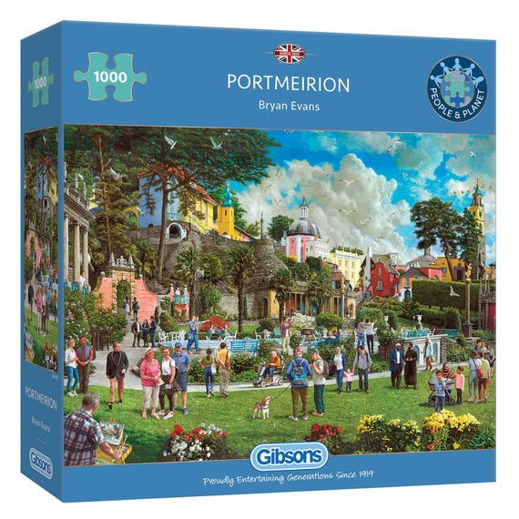 Puzzle 1000 el. Portmeirion / Walia