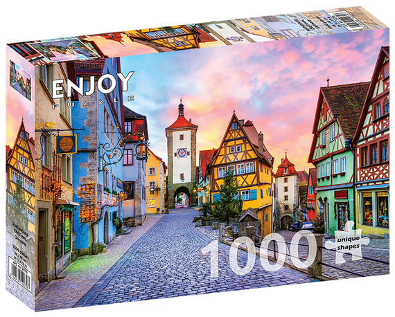 Puzzle 1000 el. Rothenburg ob der Tauber / Bawaria / Niemcy