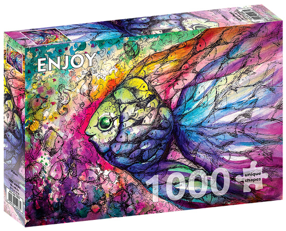 Puzzle 1000 el. Ryby