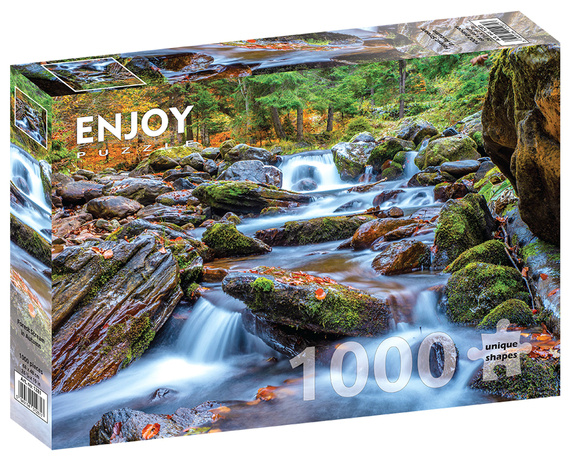 Puzzle 1000 el. Strumień w lesie