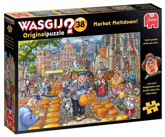 Puzzle 1000 el. Wasgij Original 38 - Na bazarze