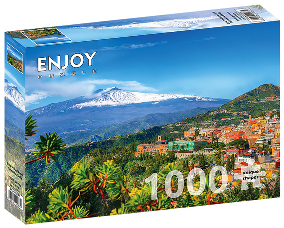 Puzzle 1000 el. Wulkan Etna / Sycylia / Włochy