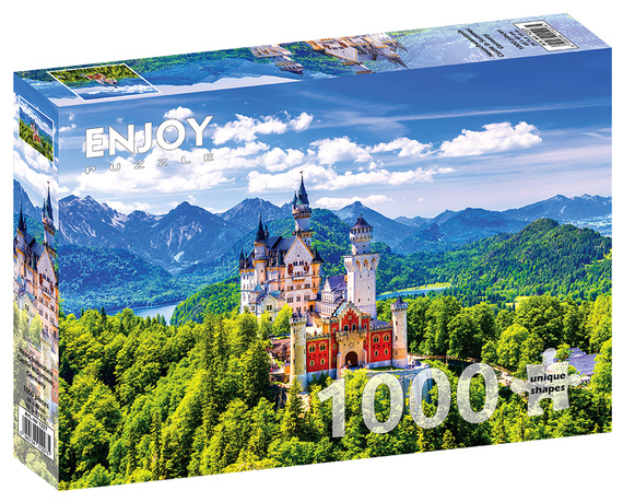 Puzzle 1000 el. Zamek Neuschwanstein / Niemcy