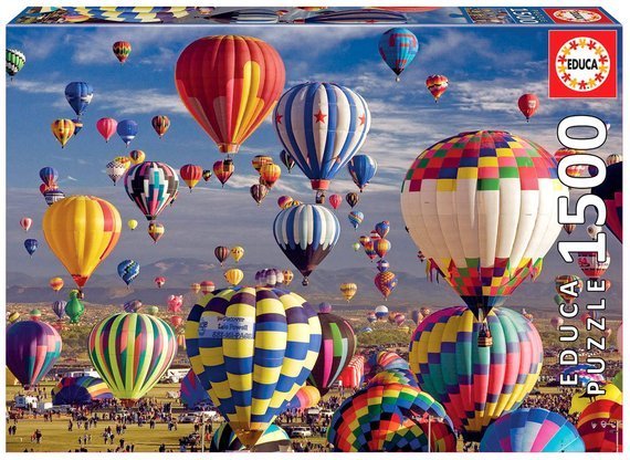 Puzzle 1500 el. Balony