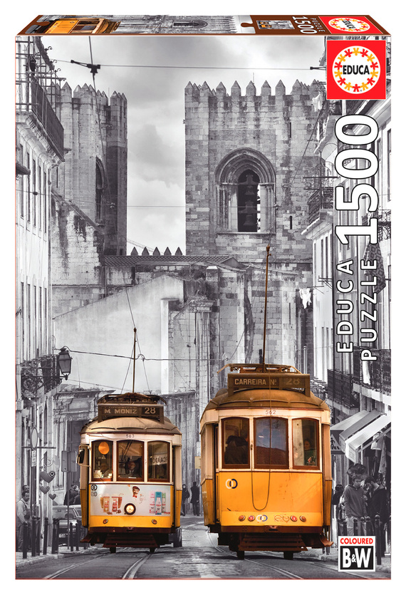 Puzzle 1500 el. Dzielnica Alfama / Lizbona / Portugalia