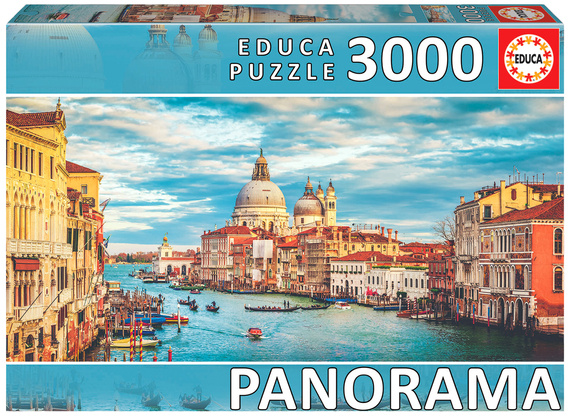 Puzzle 3000 el. Canal Grande / Wenecja (panorama)