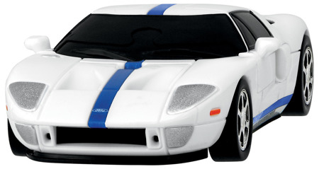 Puzzle 3D CARS - Ford GT - poziom 2/4
