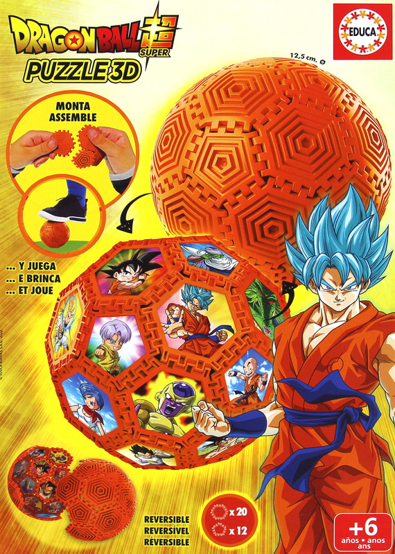 Puzzle 3D - Dragon Ball 32 el. 