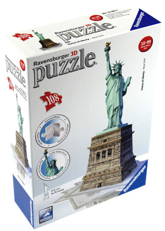 Puzzle 3D - Statua Wolności