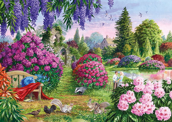 Puzzle 4 x 500 el. Flora & Fauna