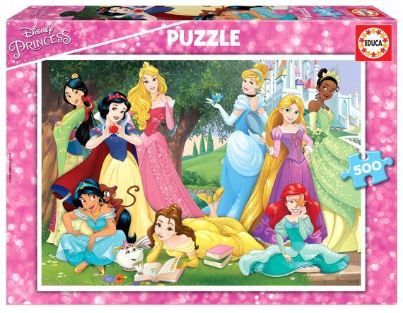 Puzzle 500 el. Księżniczki z bajek Disneya