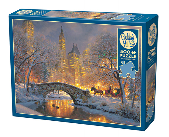 Puzzle 500 el. Zima w parku