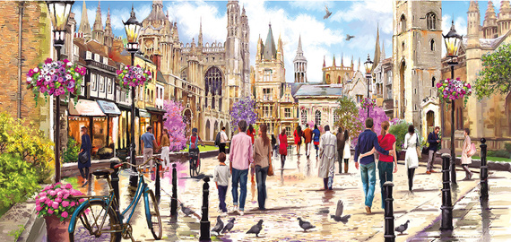Puzzle 636 el. Cambridge / Anglia (panorama)