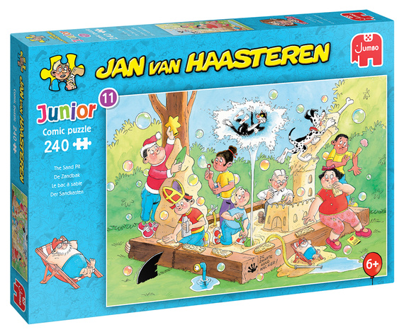 Puzzle Junior 240 el. JAN VAN HAASTEREN Piaskownica