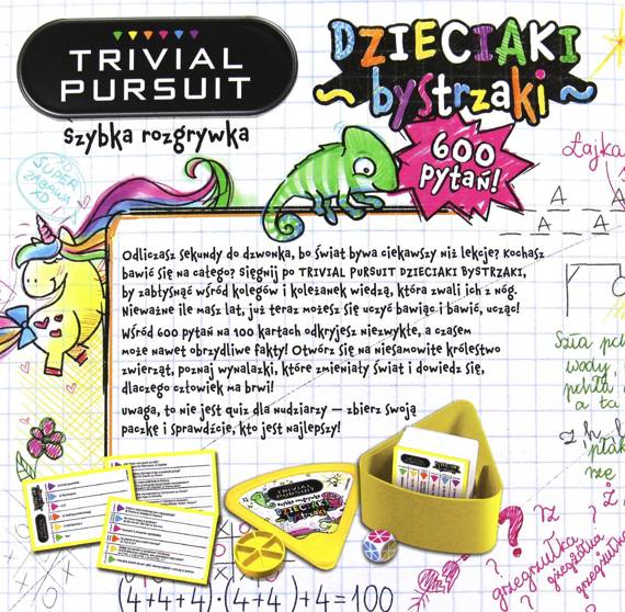 Quiz Dzieciaki bystrzaki - Trivial Pursuit