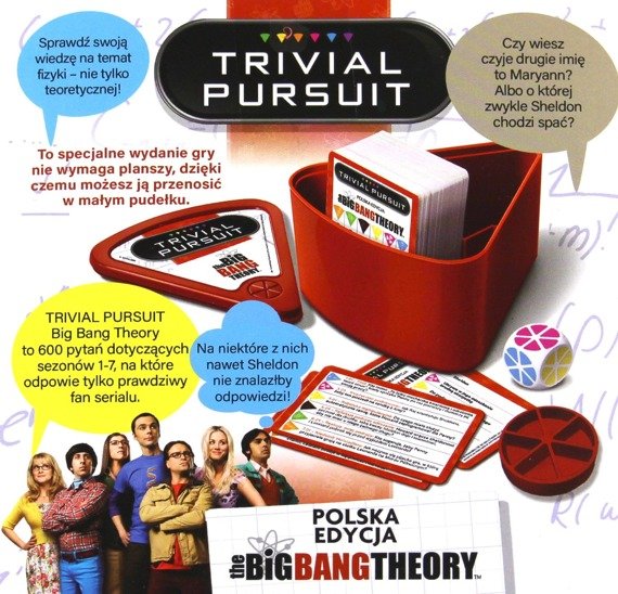 Quiz Teoria Wielkiego Podrywu (The Big Bang Theory) - Trivial Pursuit