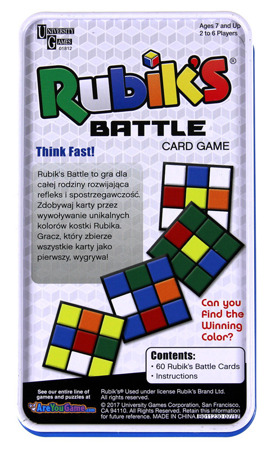 Rubik's Battle - gra karciana (w metalowej puszce)