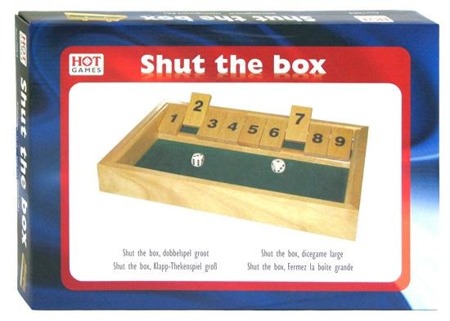 Shut the Box 34x24 cm (HG)
