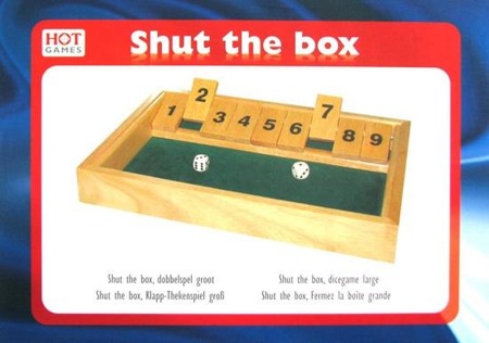 Shut the Box 34x24 cm (HG)