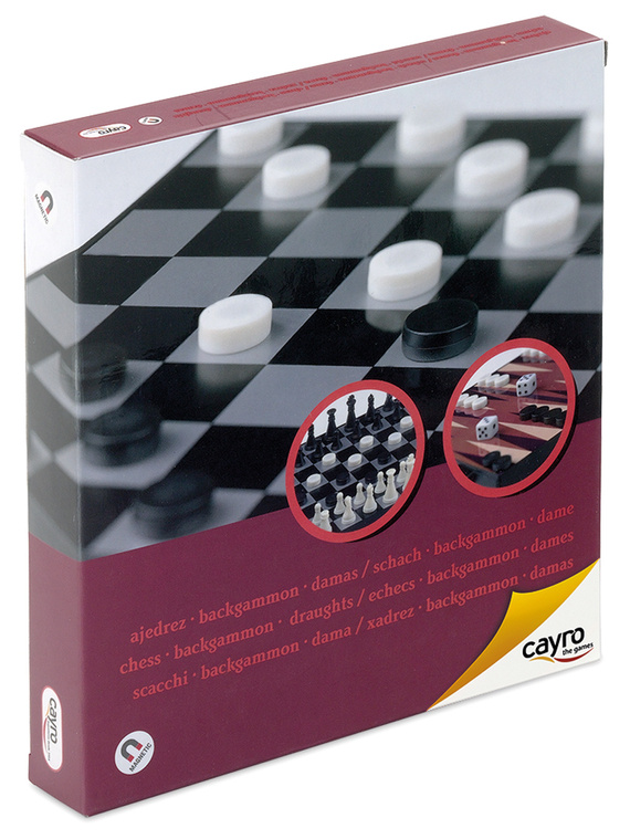 Szachy / Warcaby / Backgammon (wersja magnetyczna) (440)