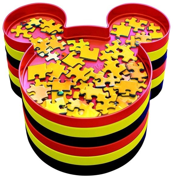 Tacki do sortowania puzzli (sorter) Disney - 6 szt.