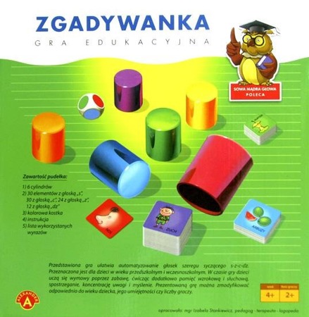 Zgadywanka - gra logopedyczna